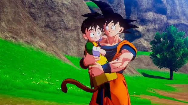 Goku e Gohan - Dragon Ball Z