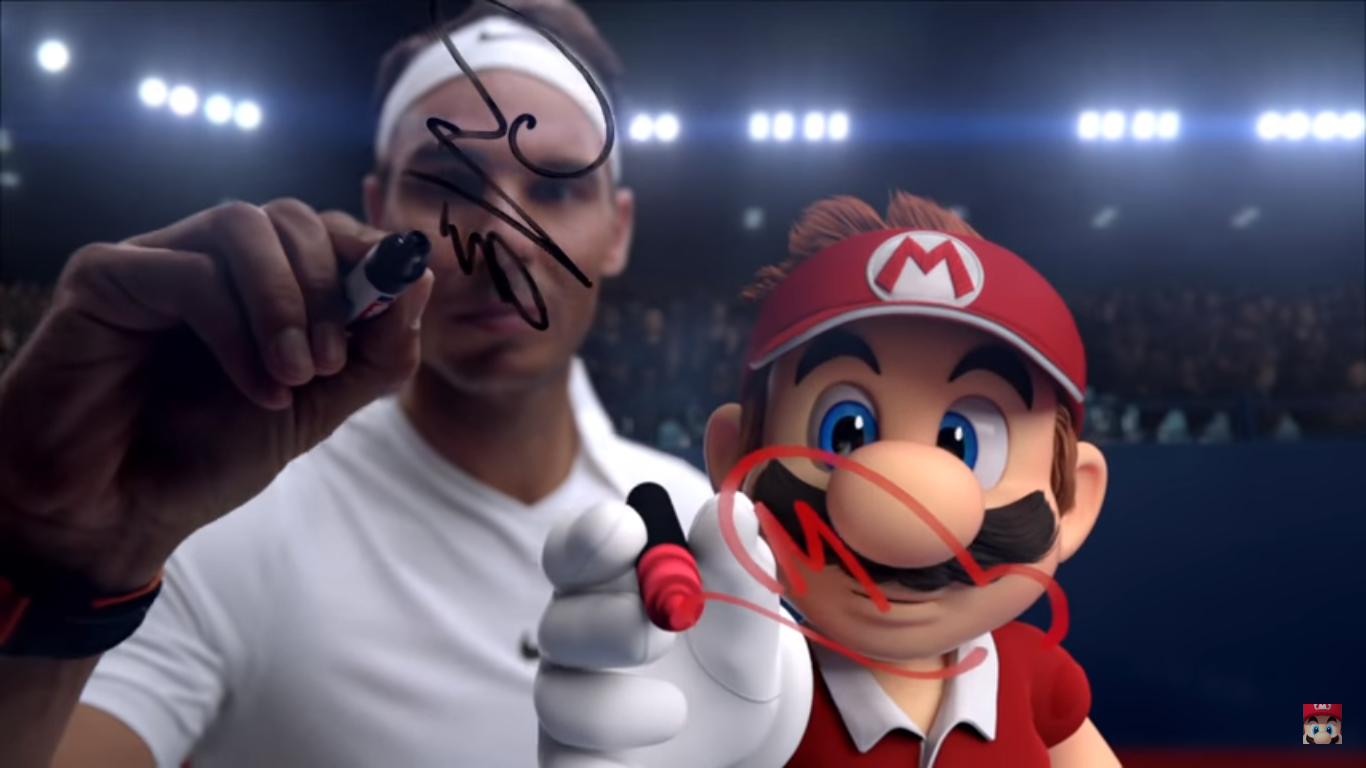 MARIO TENNIS ACES – Rafael Nadal que se cuide!