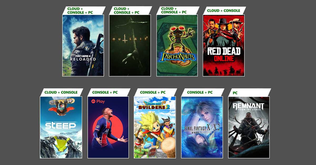 Xbox Game Pass de maio traz FIFA 21, Red Dead Online, Dragon Quest Builders 2 e mais