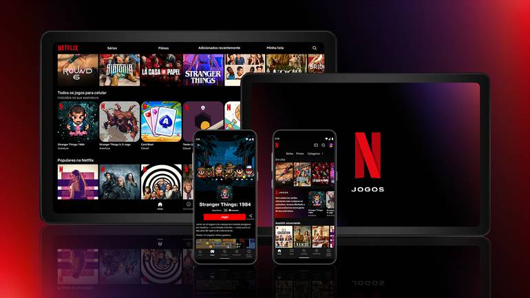 Netflix liberou 5 jogos para o aplicativo, incluindo dois de Stranger Things