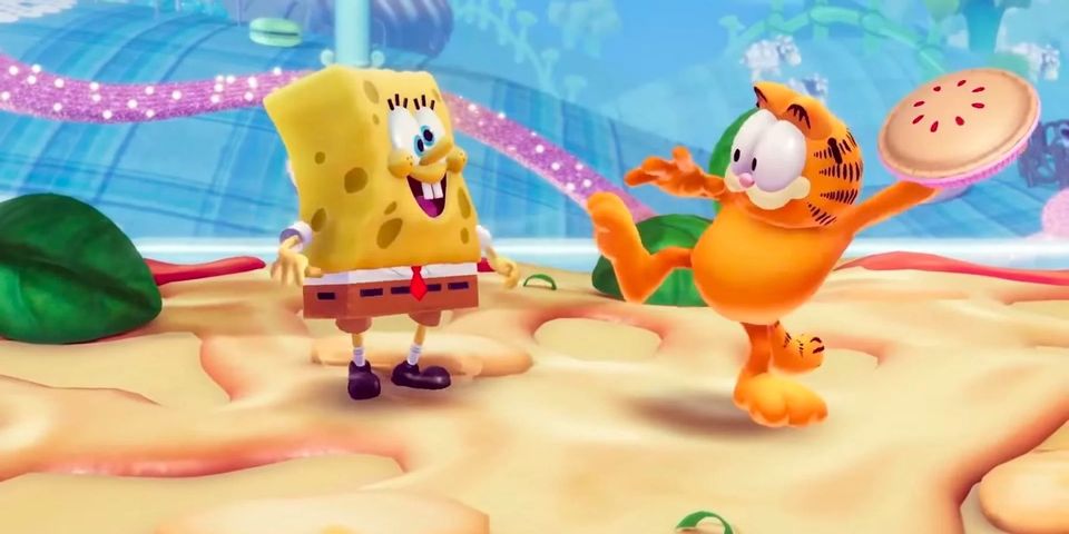 Garfield na primeira DLC do Nickelodeon All-Star Brawl