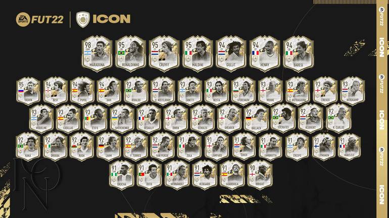 Icons Moments do FIFA 22 chegam com Maradona, Ronaldinho Gaúcho, Kaká e mais