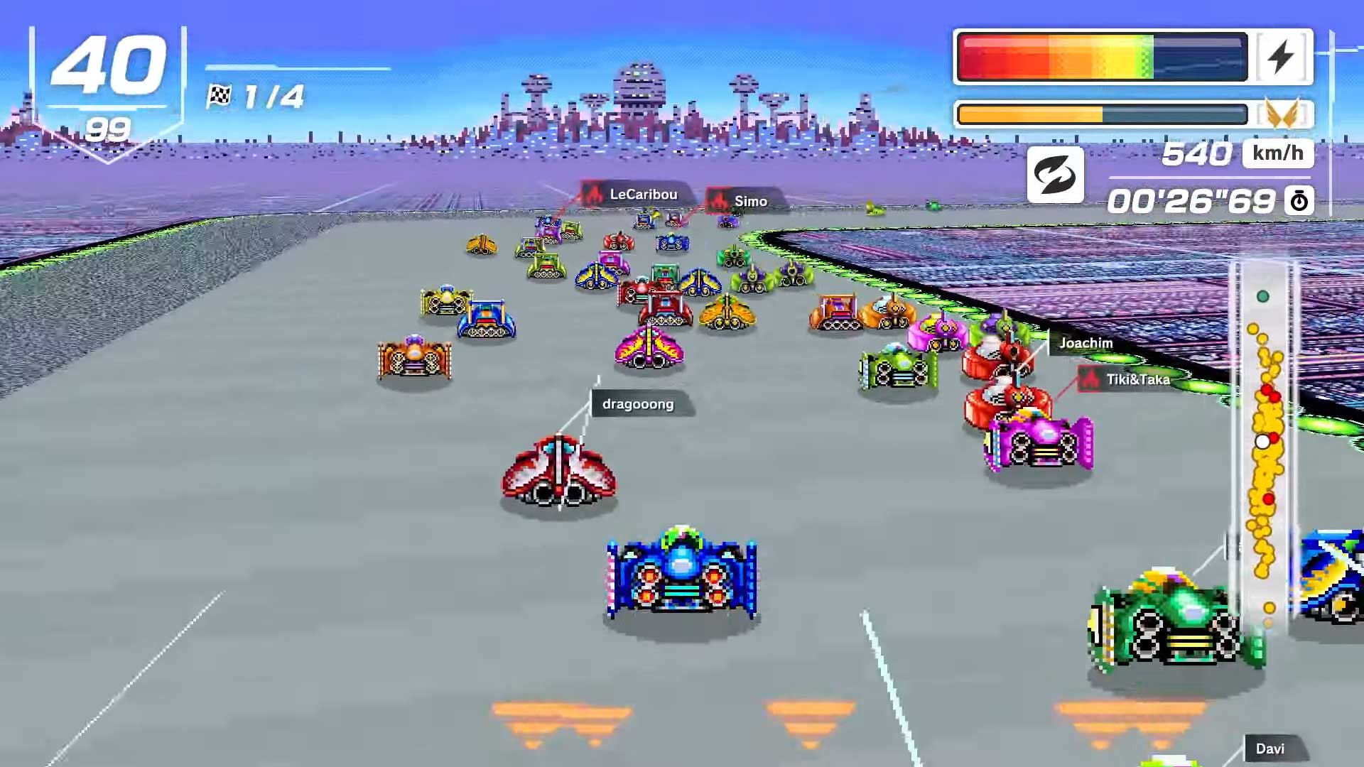 F-Zero 99 é lançado para Nintendo Switch