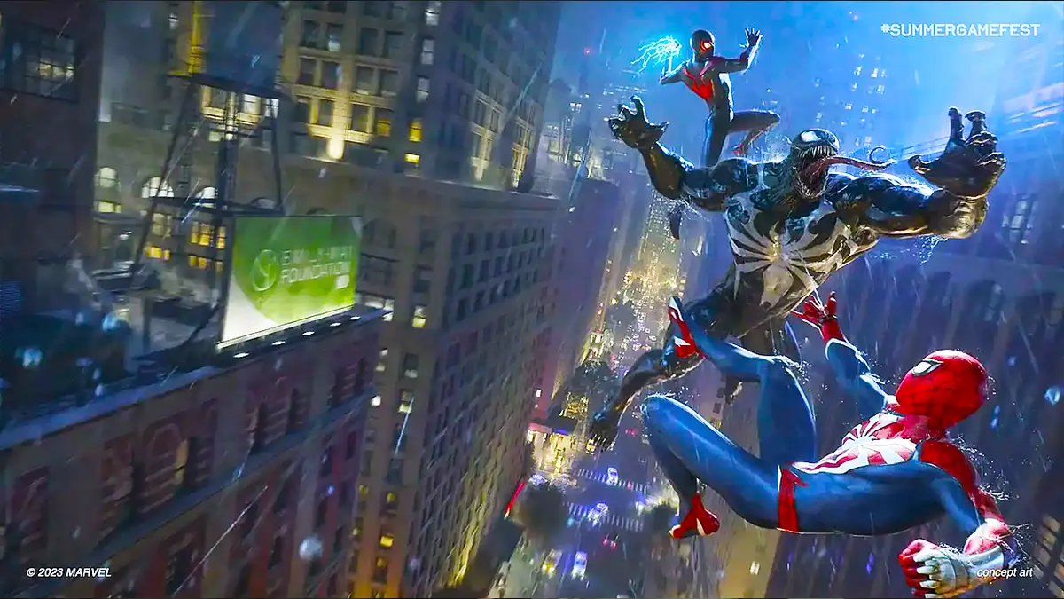 Marvel’s Spider-Man 2 ganha novo trailer com Venom