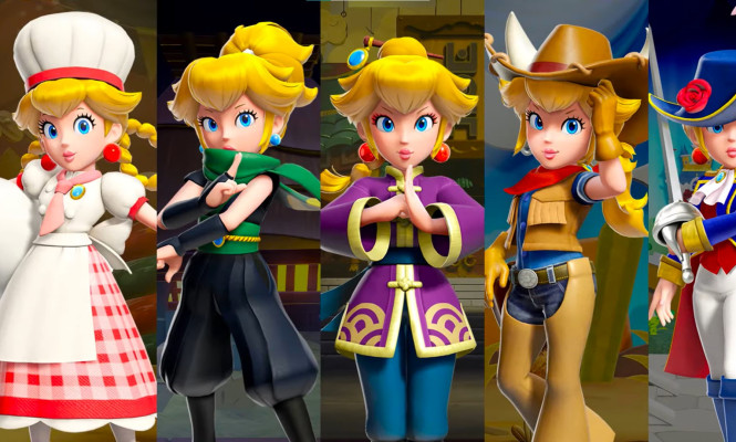 Novo trailer de Princess Peach: Showtime! revela visuais de ninja e vaqueira