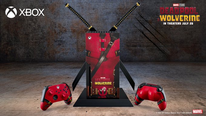 Xbox Series X sorteia edição especial com a bundinha do Deadpool