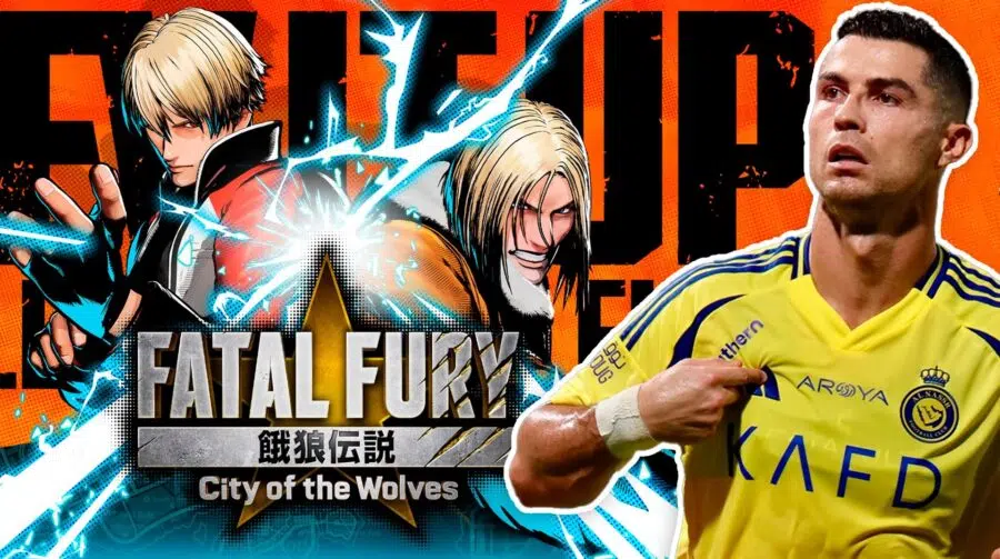 Cristiano Ronaldo no Fatal Fury: City of the Wolves?