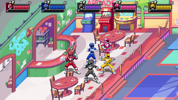 Beat’em up de Power Rangers chega em dezembro