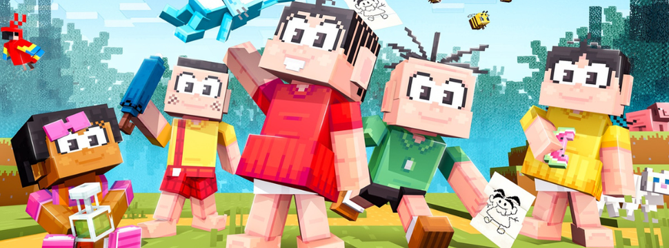 Minecraft ganha skins da Turma da Mônica com direito a evento especial